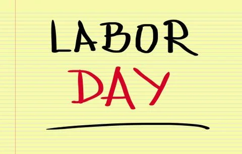 Labor Day Concept Stock Illustration