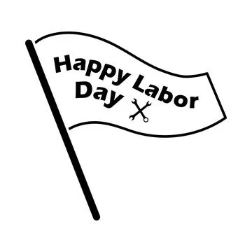 Labor Day Icon Stock Illustration