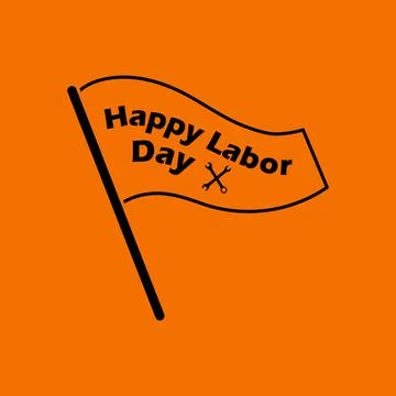 Labor Day Icon Stock Illustration