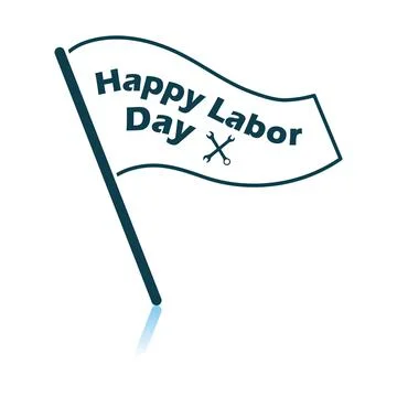 Labor Day Icon Stock Illustration