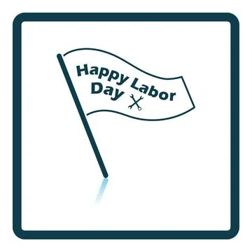 Labor Day Icon Stock Illustration