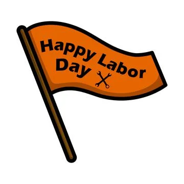 Labor Day Icon Stock Illustration