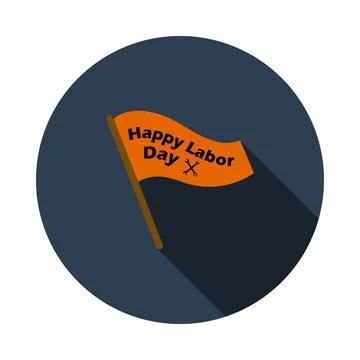 Labor Day Icon Stock Illustration