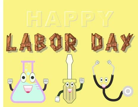 Labor day Stock Illustration