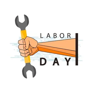 Labor Day. Stock Illustration