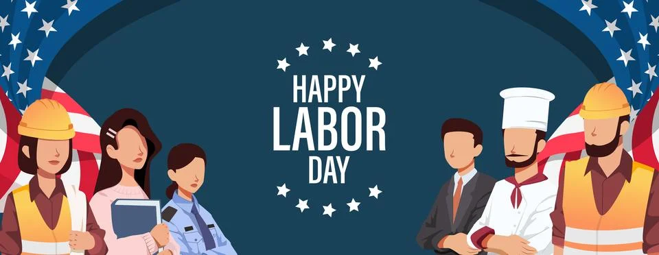 Labor Day Stock Illustration