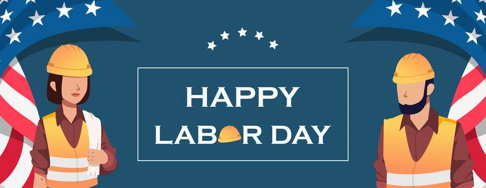 Labor Day Stock Illustration