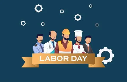 Labor Day Stock Illustration