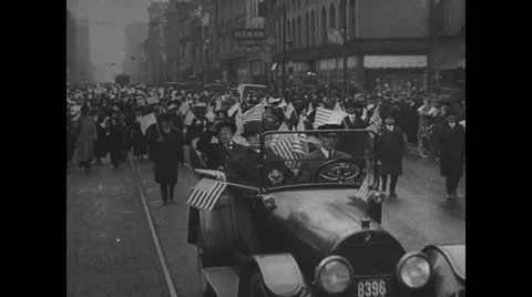 Labor Day parade in Buffalo, New York Stock Footage 43320069