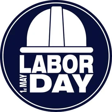 Labor day poster Stock Illustration