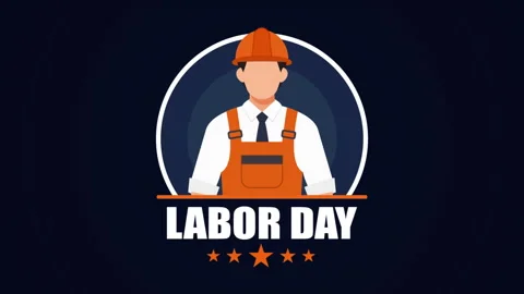 Labor Day worker helmet Stock-Footage 339299601