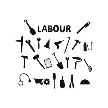 Labor Icon 1 Stock Illustration