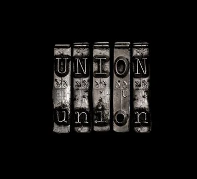 Labor union concept Stock Photos