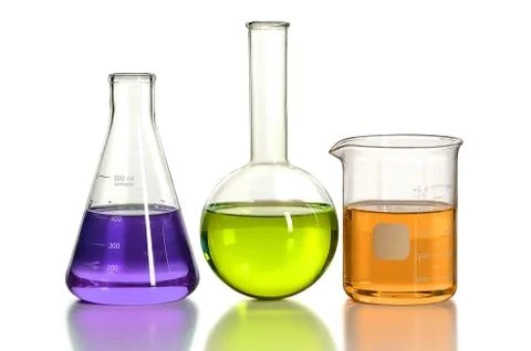 Laboraory Glassware Stock Photos