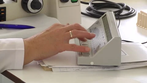 Laboratory assistant Stock Footage 97849219