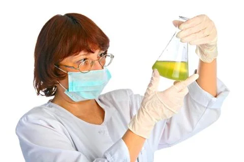 Laboratory assistant Stock Photos