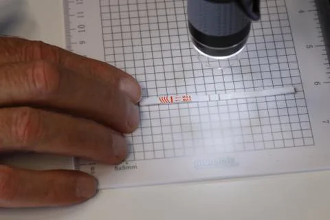 Laboratory basic tools and lateral flow Stock Photos