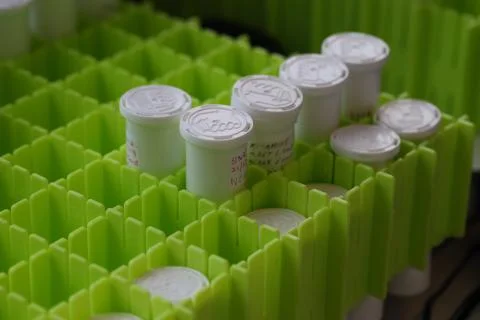 Laboratory basic tools and lateral flow Stock Photos