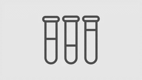 Laboratory beaker symbol. Stock Footage 306134988