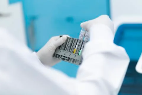Laboratory-Blood Bank Stock Photos