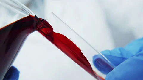 Laboratory blood tests.  Stock Footage 149176765
