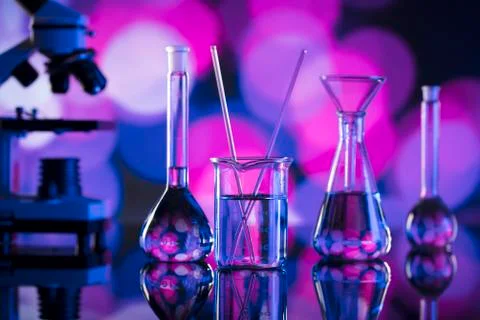 Laboratory concept. Stock Photos
