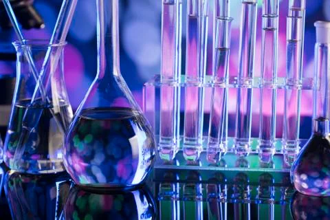 Laboratory concept. Stock Photos