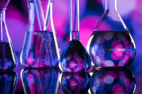 Laboratory concept. Stock Photos