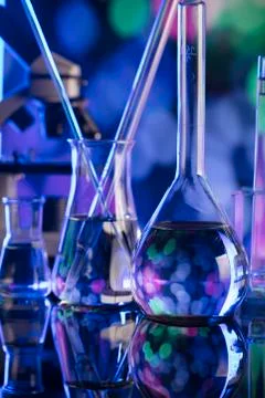 Laboratory concept. Stock Photos