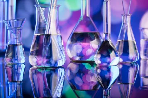 Laboratory concept. Stock Photos