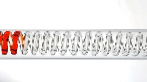 Laboratory condenser. Close-up shot. Stock Footage 75262227