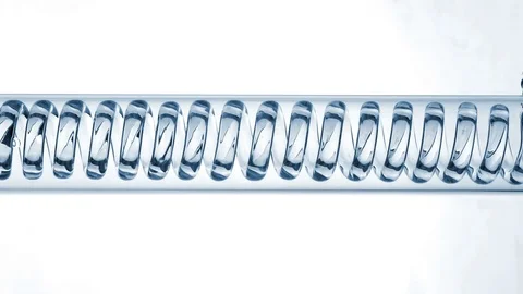 Laboratory condenser. Close-up shot. Stock Footage 75524355