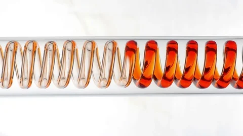 Laboratory condenser. Close-up shot. Stock Footage 75778714