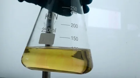 Laboratory, cones, reagents 库存影片 75403706