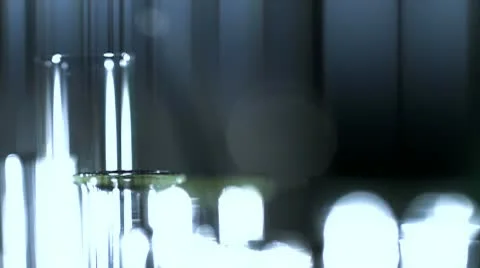 Laboratory CSI 147 dolly stylized Stock Footage