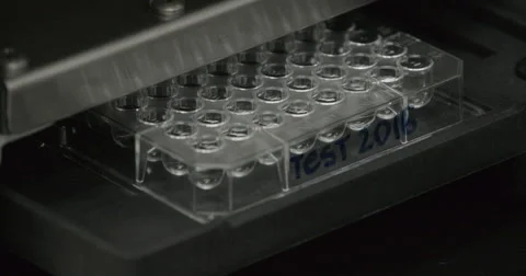 Laboratory equipment. Autosampler 库存影片 63131498