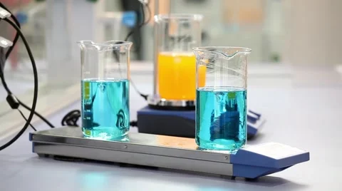 Laboratory equipment Stock Footage 49128748