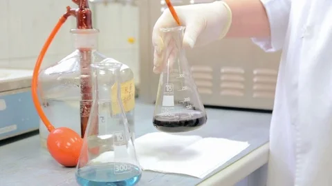 Laboratory equipment Stock Footage 84048055