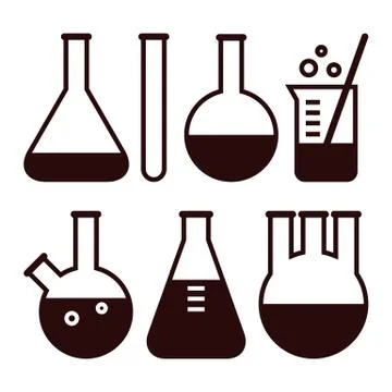 Laboratory equipment Illustrazione stock