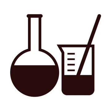 Laboratory equipment Illustrazione stock