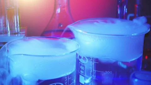 Laboratory Equipment. Laboratory Experiment Stock Footage 71516216