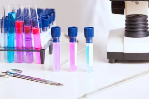 Laboratory equipment Foto stock