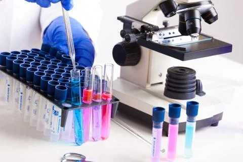 Laboratory equipment Stock Photos