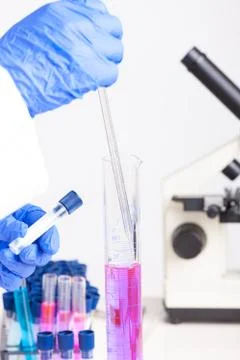 Laboratory equipment Stock Photos