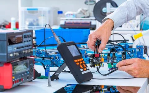 	Laboratory equipment physical optical experiments Foto stock