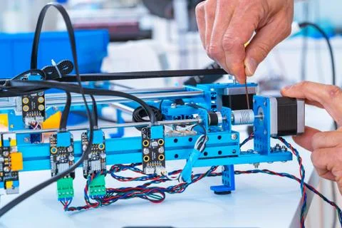	Laboratory equipment physical optical experiments Foto stock