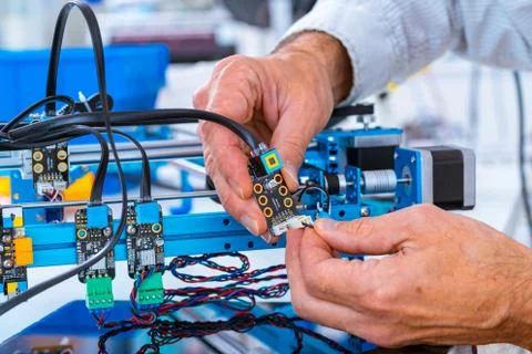 	Laboratory equipment physical optical experiments Foto stock
