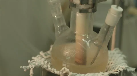 Laboratory experiment fluid Stock Footage 42756103