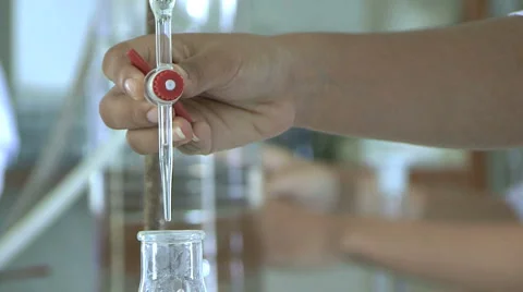 Laboratory Experiment 스톡 동영상 1068022