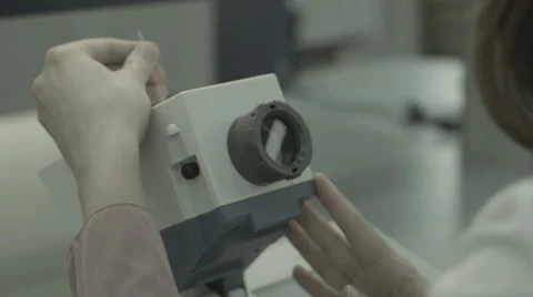 Laboratory experiment Stock Footage 42755899